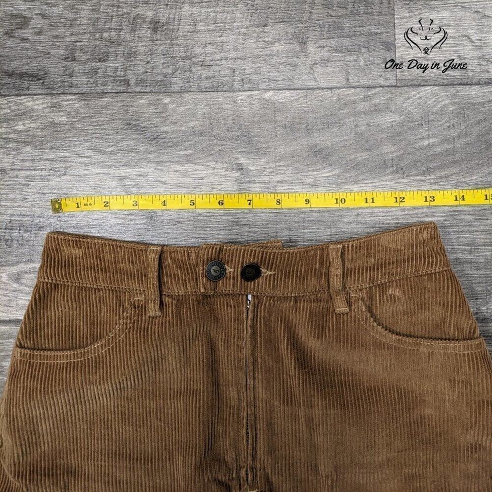 Hollister Juniors Ultra High Rise Corduroy Skirt Size 5 - Picture 3 of 5